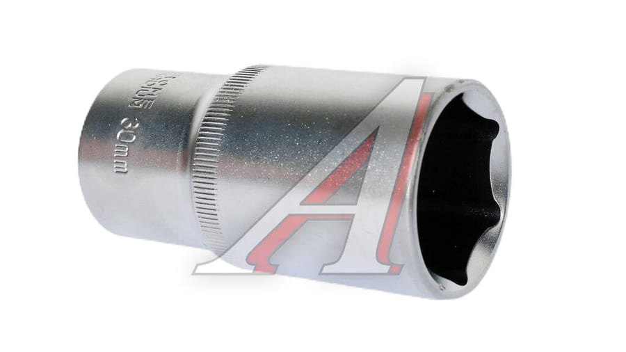 Головка торцевая 1/2" 30мм 6-ти гранная высокая АВТОDЕЛО
