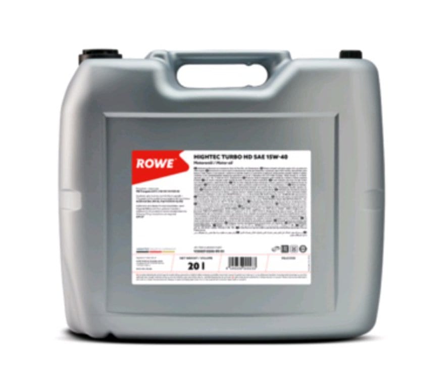 Масло моторное ROWE HIGHTEC TURBO HD A3/B4, /SL/CF 15W40 синт.20л/18.5кг