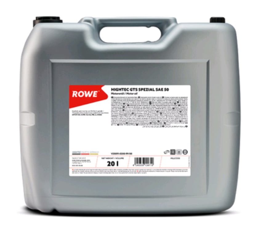 Масло моторное ROWE HIGHTEC GTS SPEZIAL 50 SF/CD/D2/G2 мин.20л/19кг