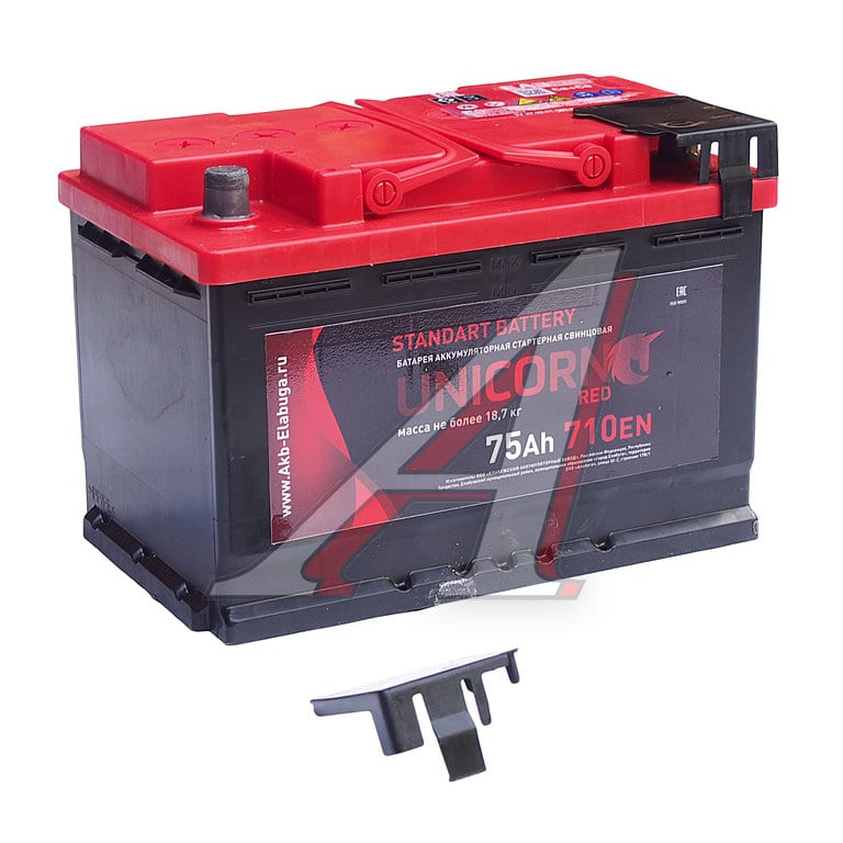 Аккумулятор UNICORN Red 75А/ч