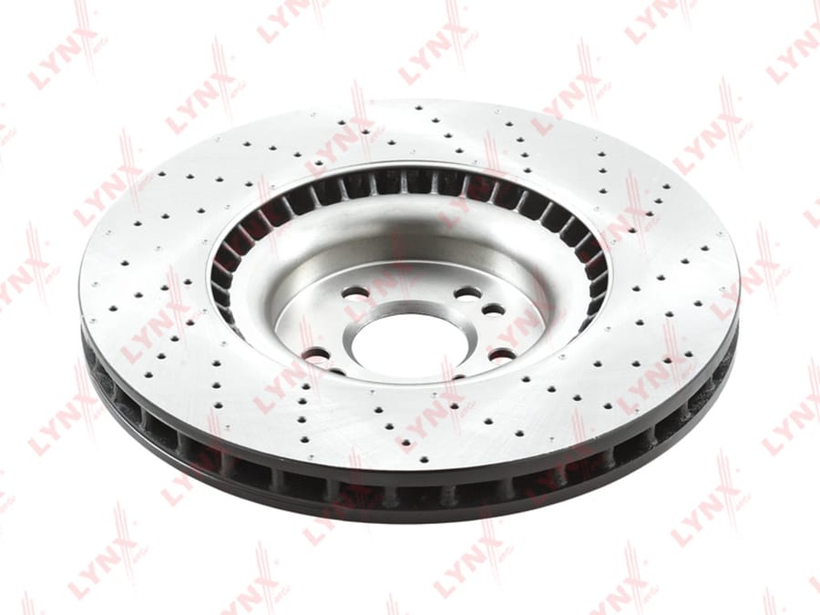 Диск тормозной MERCEDES ML (W166) (11-) передний (1шт.) LYNX