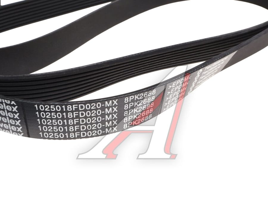 Ремень приводной поликлиновой 8PK2688 JAC N35, T6 SOLLERS Argo 2.0 MOVELEX