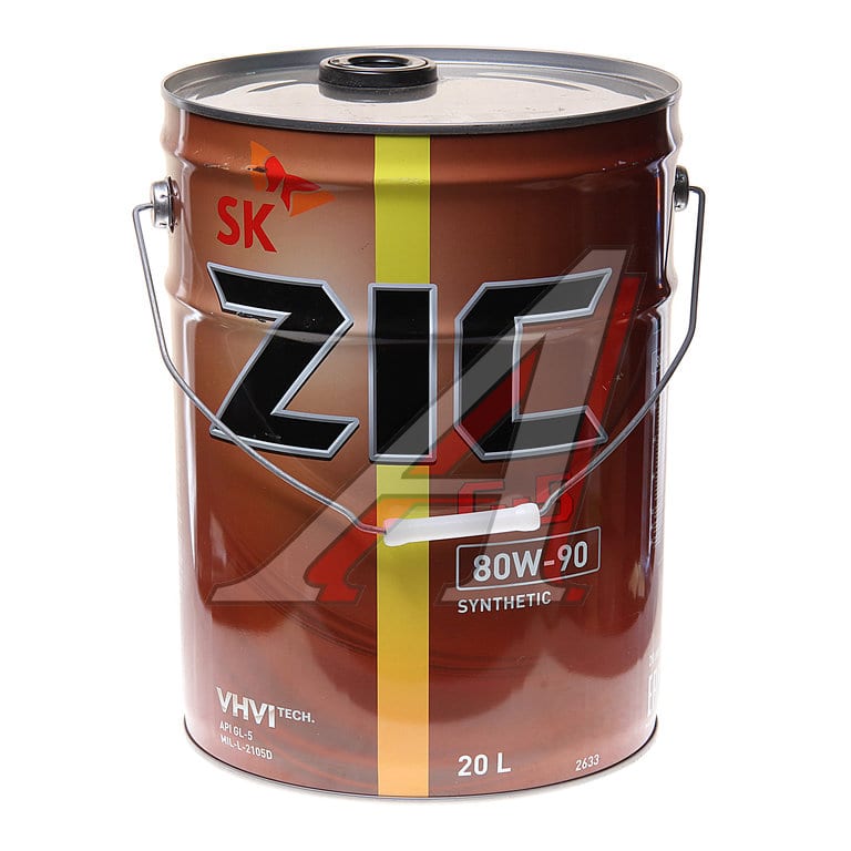 Масло трансмиссионное ZIC G5 GL-5 80W90 20л