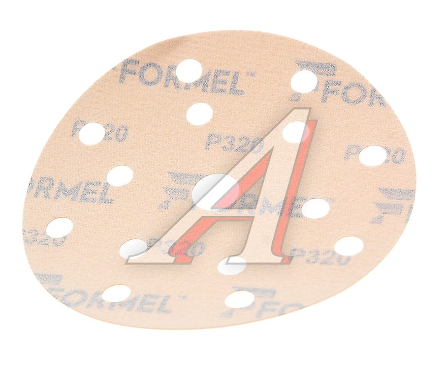 Круг шлифовальный на липучке D150 P320 15 отверстий FORMEL