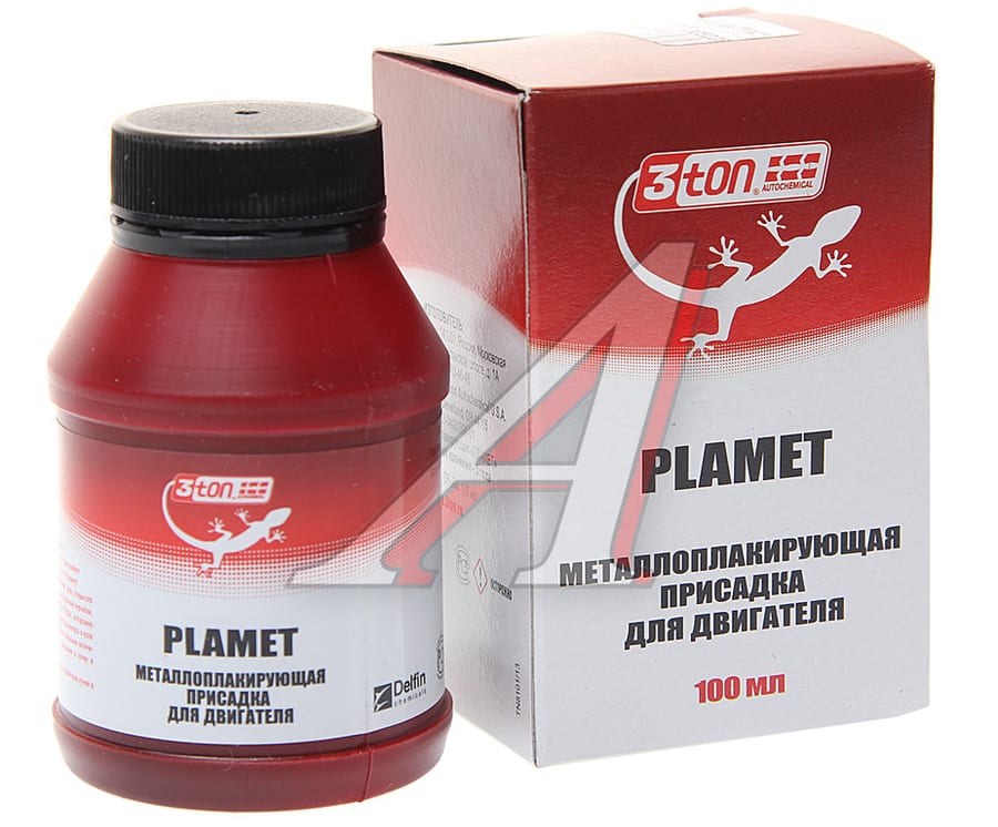Присадка в масло для двигателя PlaMet 100мл 3TON