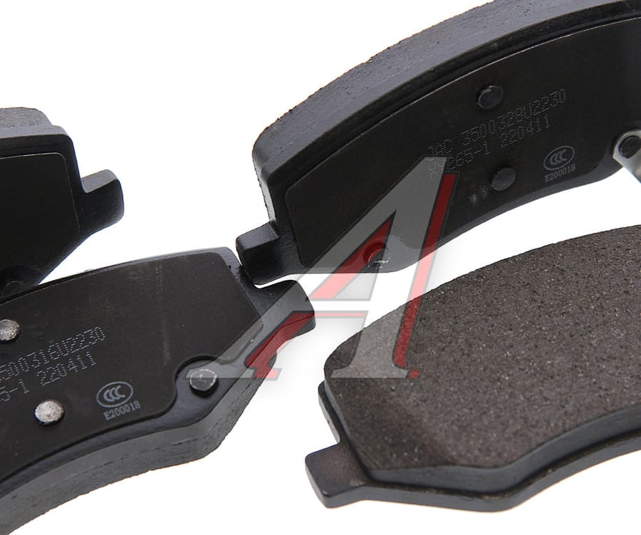 Колодки тормозные JAC S3 передние (4шт.) OE