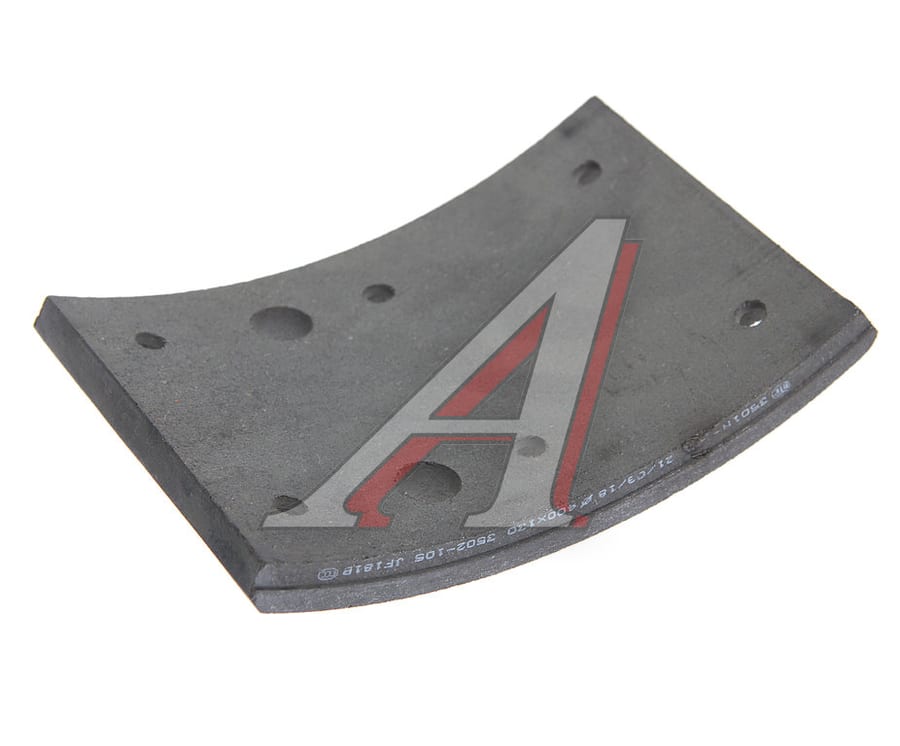 Накладка тормозной колодки JAC N120 передней (1шт.) OE