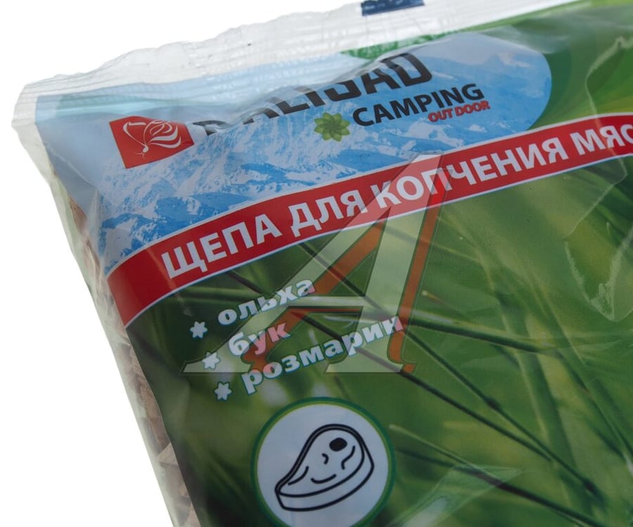 Щепа для копчения ольха-бук-розмарин 230г PALISAD