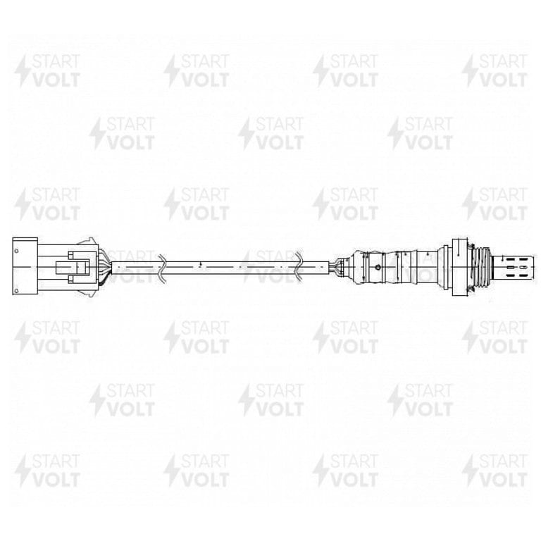 Датчик кислорода PEUGEOT 308 (07-) STARTVOLT
