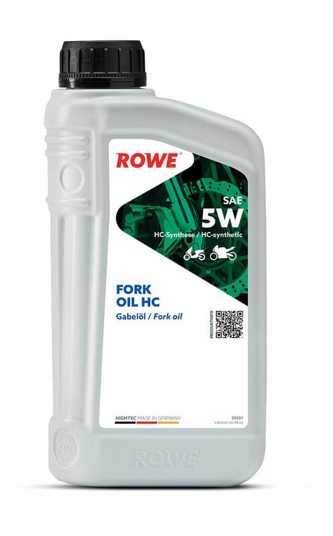 Масло для мотовилок HIGHTEC Fork Oil SAE 5W 1л ROWE