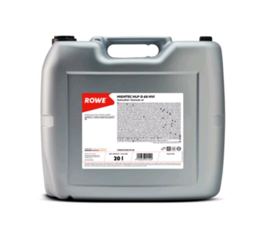 Масло гидравлическое HIGHTEC HLPD 68 HVI 20л/18.6кг ROWE