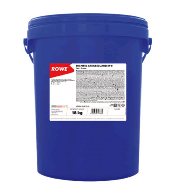 Смазка литевая HIGHTEC GREASEGUARD EP0 желто-коричневая 18л/18кг ROWE