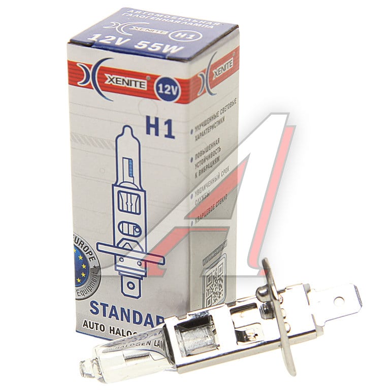 Лампа 12V H1 55W P14.5s 3200K Standard XENITE