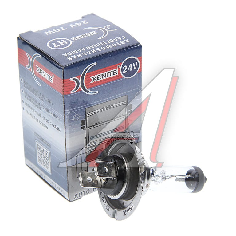 Лампа 24V H7 70W PX26d 3200К Standard XENITE