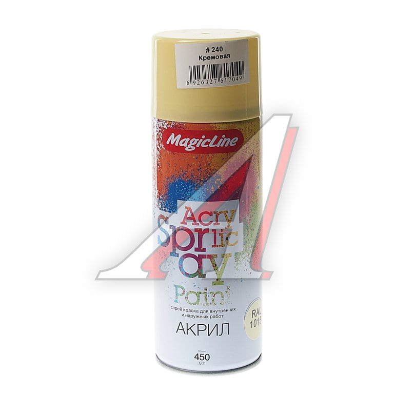 Краска кремовая аэрозоль 450мл MAGICLINE