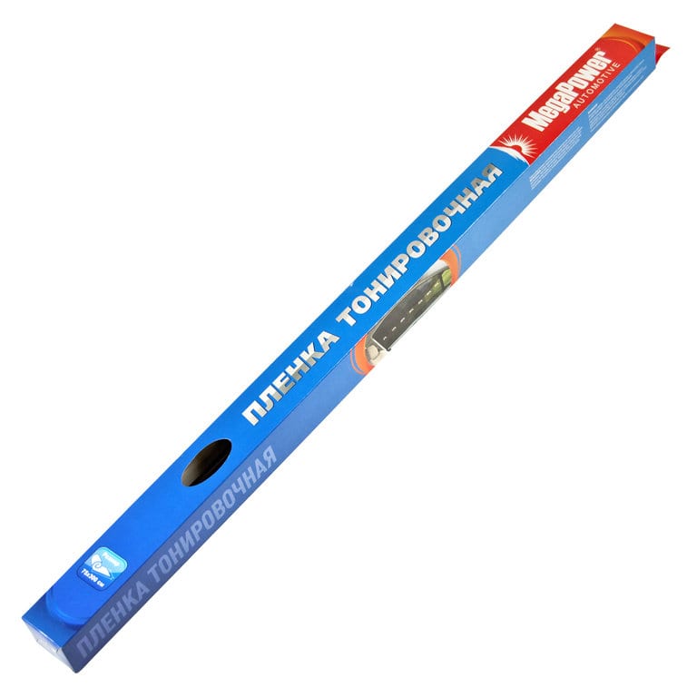 Пленка тонировочная 37% 0.75х3м Light Black (блокировка УФ-70% ИК-13%) MEGAPOWER