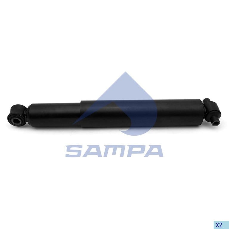 Амортизатор VOLVO FH12, FH16 задний (O/O) SAMPA