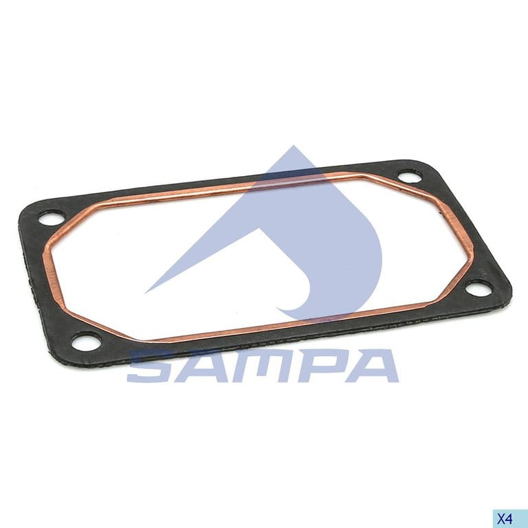 Прокладка VOLVO FM9, FH12, FM12 дв.D6A, D9A, D9B, D12C, D12D впускного коллектора SAMPA