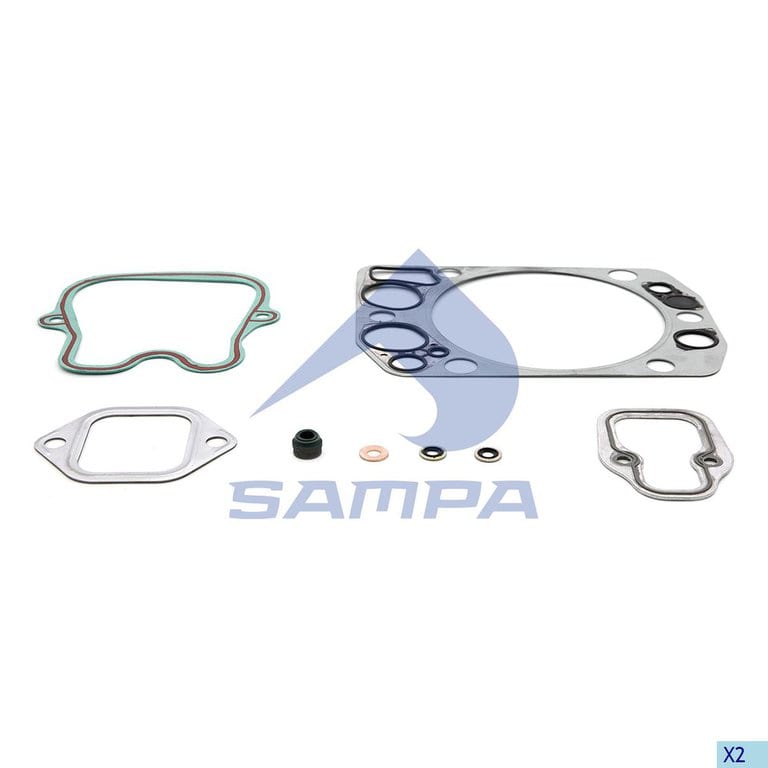 Прокладка головки блока MAN F2000 дв.D2866 (на 1 цилиндр) SAMPA