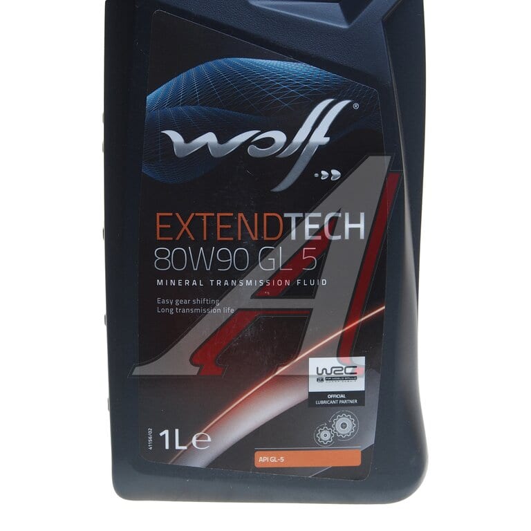 Масло трансмиссионное WOLF EXTENDTECH 80W90 GL 5 1л
