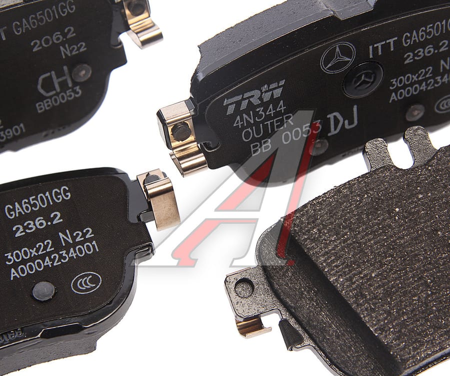 Колодки тормозные MERCEDES E (W213) задние (4шт.) OE