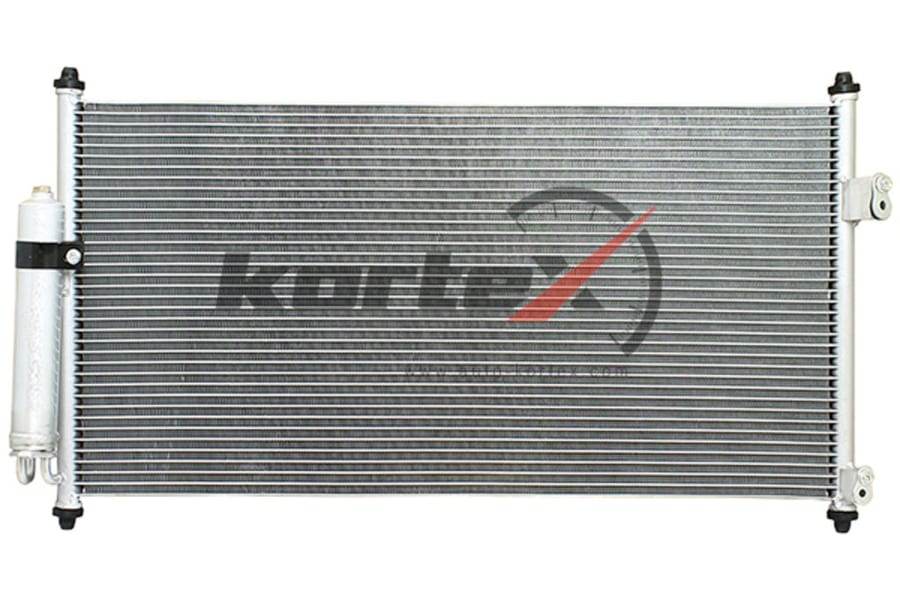 Радиатор кондиционера NISSAN X-Trail (01-13) KORTEX