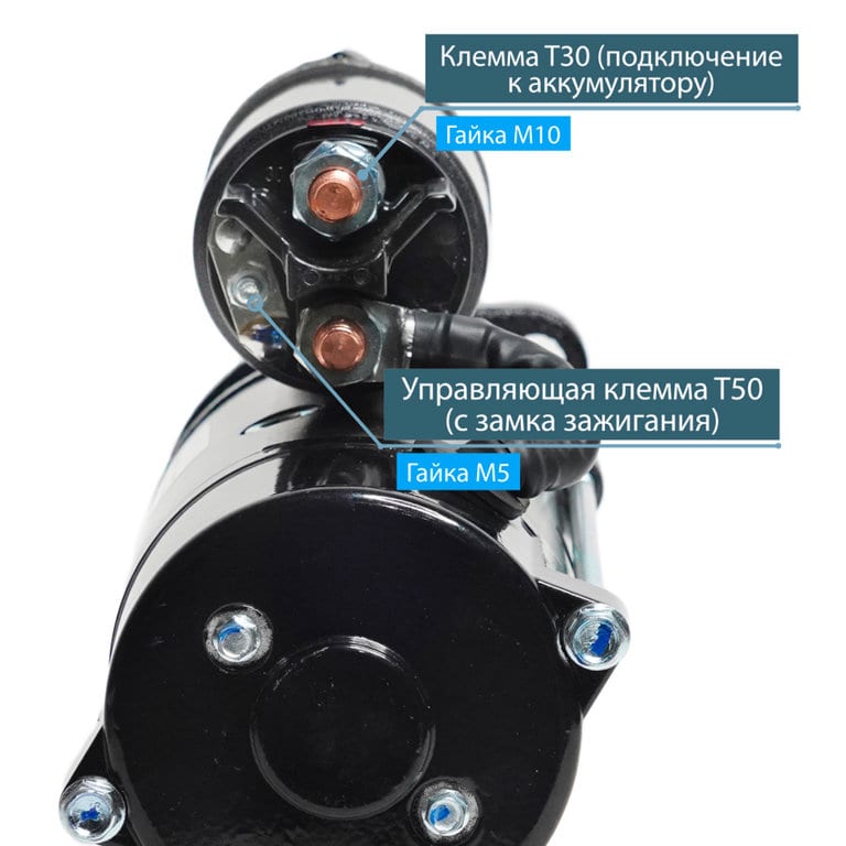 Стартер ЯМЗ-534, 536 24В 4кВт ISKRAMOTOR