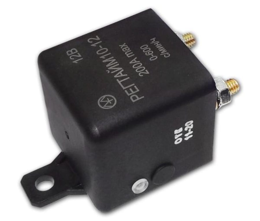 Реле времени 12V 0-600сек. 200А ЭНЕРГОМАШ