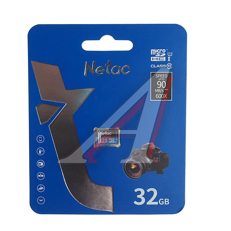 Карта памяти 32GB MicroSD class 10 NETAC