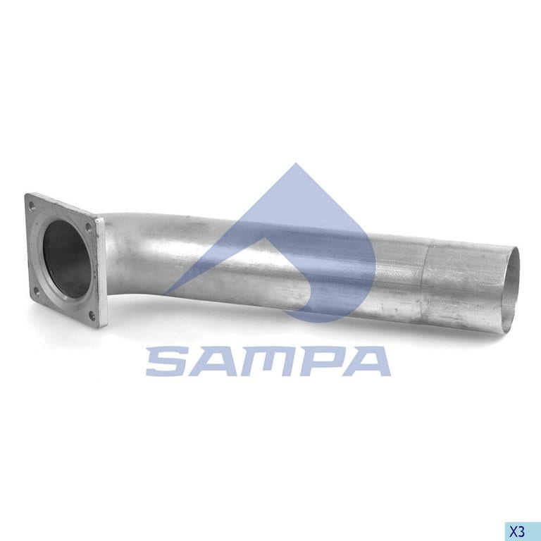 Труба приемная глушителя MAN SAMPA