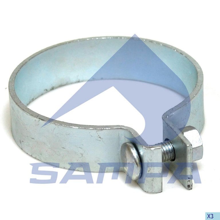 Хомут глушителя IVECO MAN (d=110.5) SAMPA