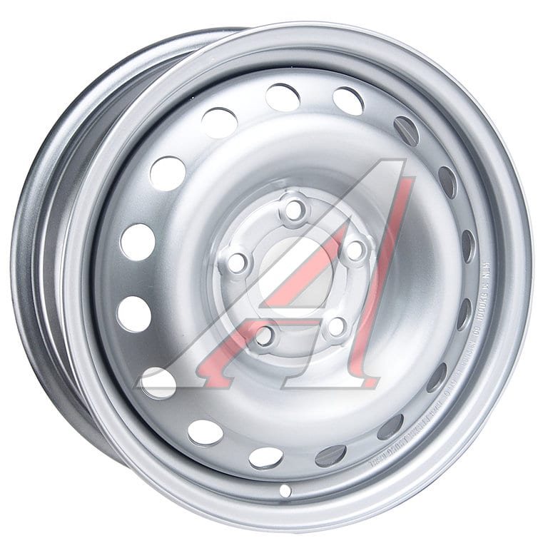 Диск колесный PEUGEOT Boxer CITROEN Jumper R16 серебристый TREBL