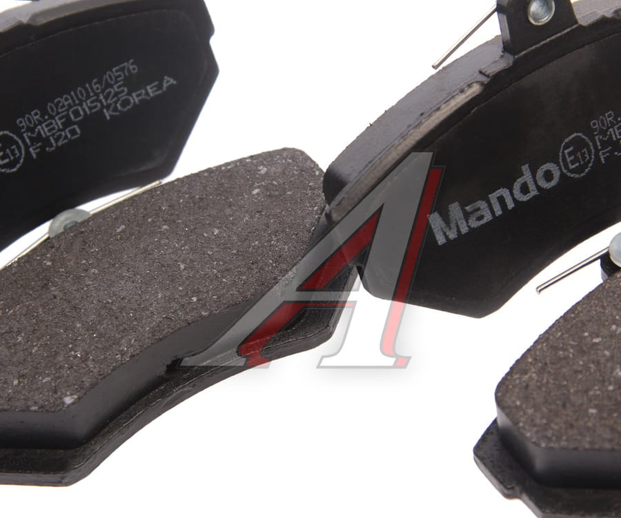 Колодки тормозные VW Passat B5 AUDI A4 передние (4шт.) MANDO