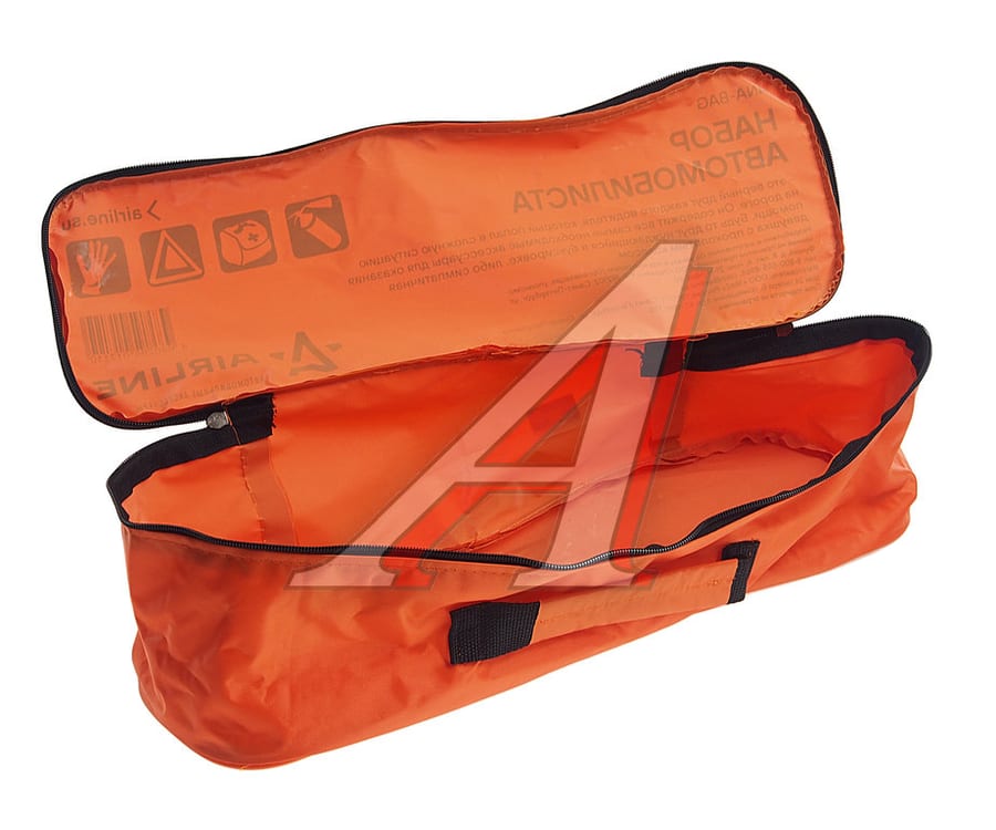 Сумка под набор автомобилиста оранжевая 45х15х15см AIRLINE