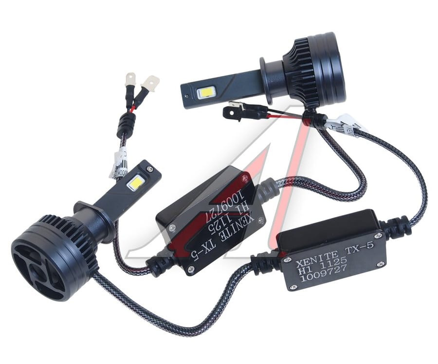 Лампа светодиодная 12/24V H1 P14.5s 11000Lm бокс (2шт.) XENITE