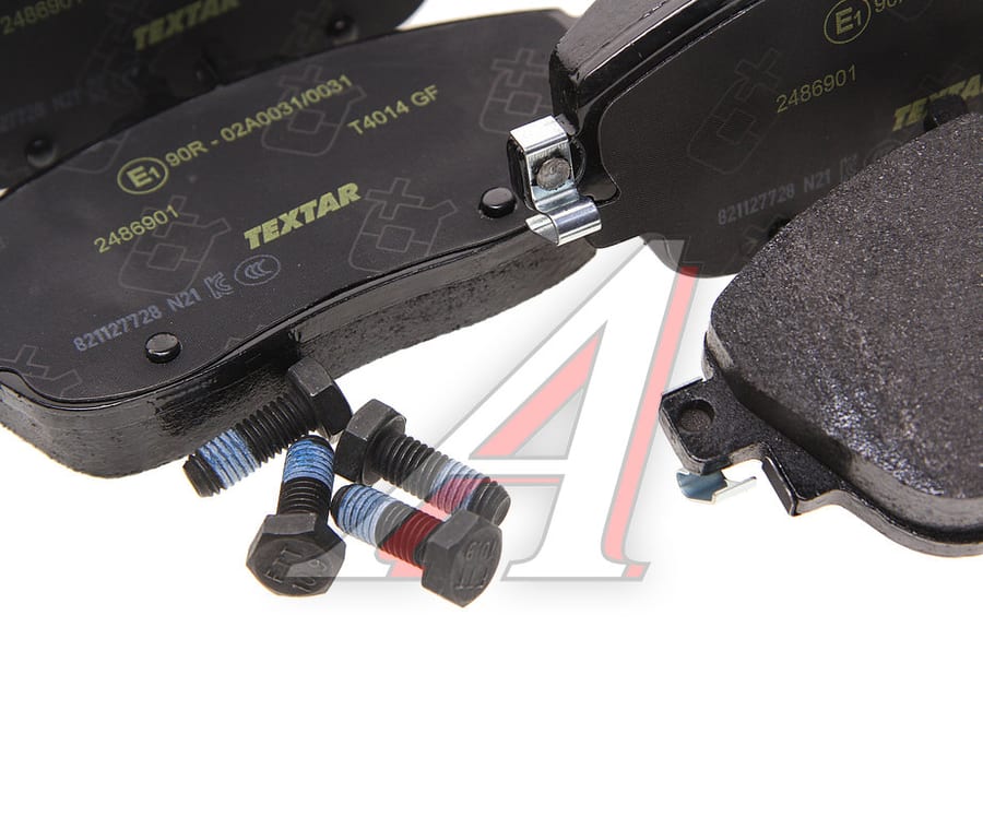 Колодки тормозные MERCEDES A (W176), B (W246), CLA (13-) передние (4шт.) TEXTAR