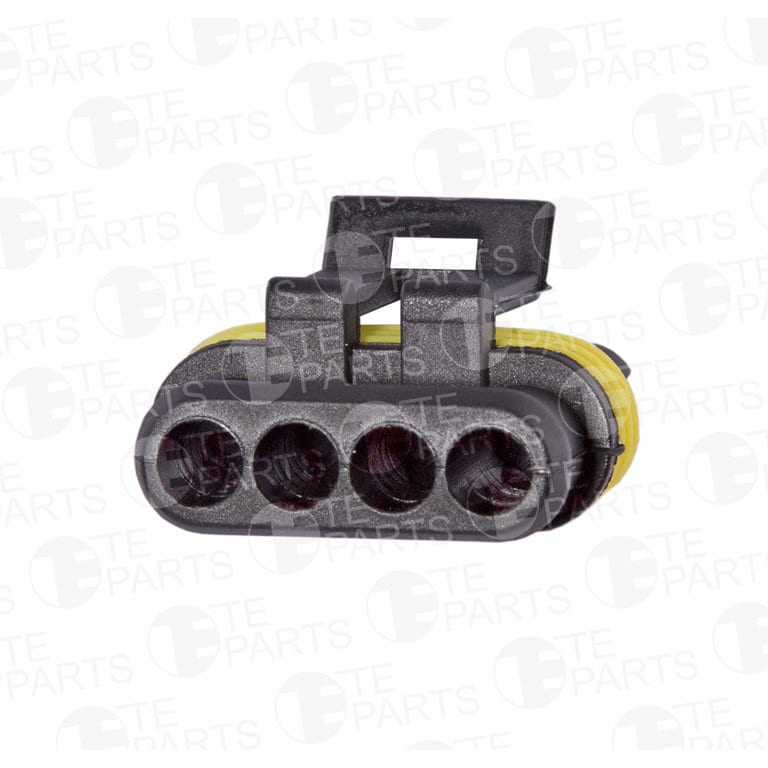 Разъем SCANIA DAF IVECO электрический (4-х контактный) (ответная часть 7811046) TE PARTS
