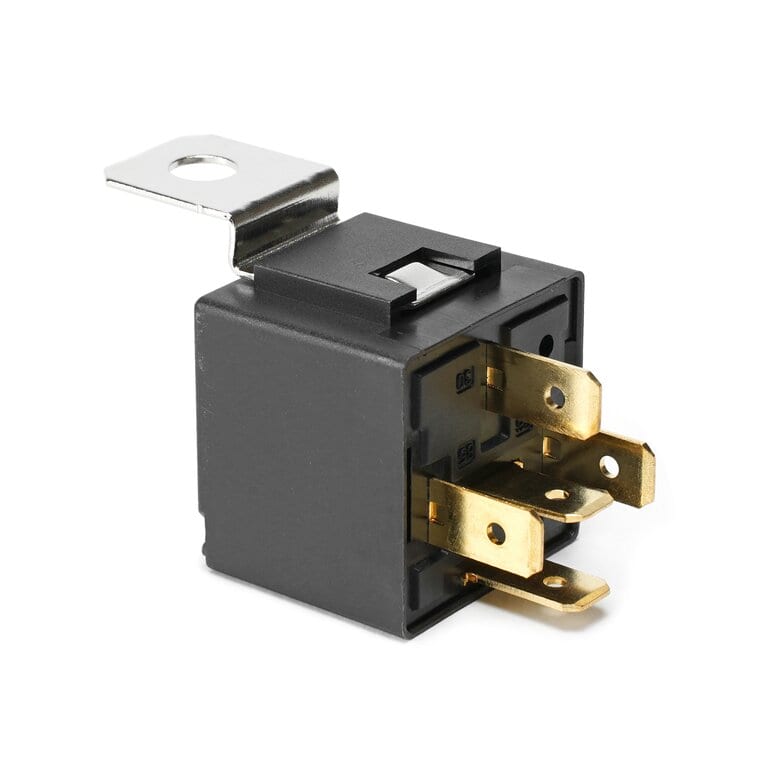Реле электромагнитное 12V 5-ти контактное 30/20А переключ. с кроншт. с резистором AVTOELECTRICA