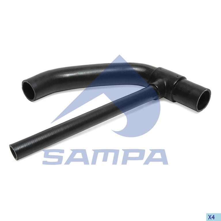 Патрубок RENAULT радиатора SAMPA