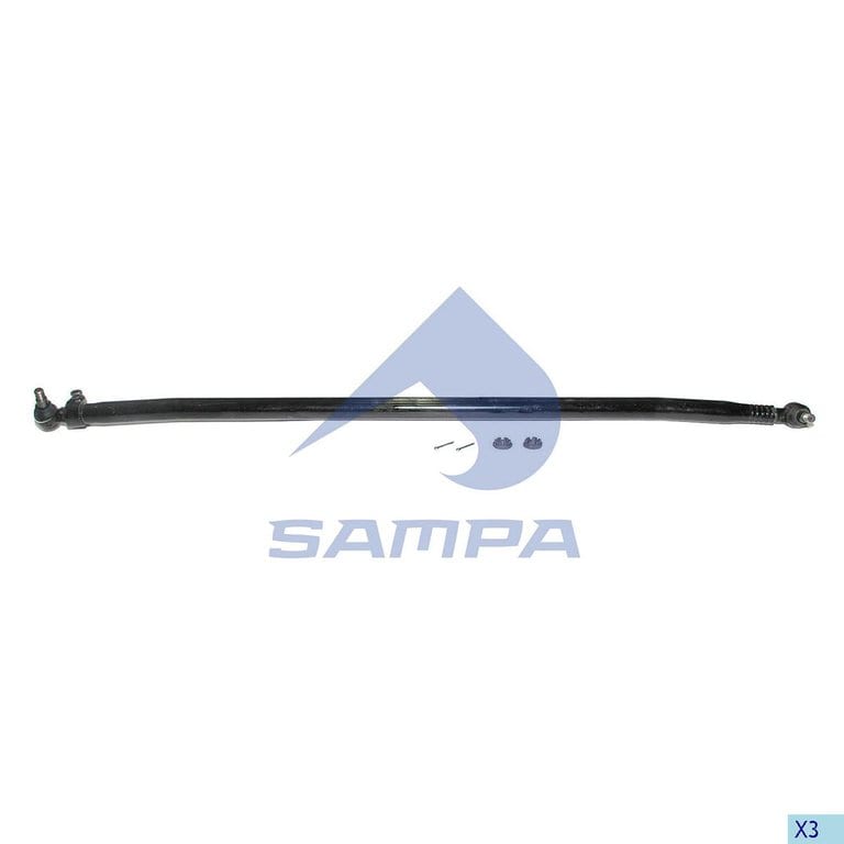 Тяга рулевая MAN поперечная L=1680 SAMPA
