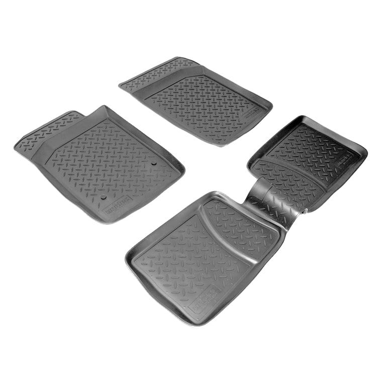 Коврик салона RENAULT Symbol 2 (08-) полиуретан черный (4 предм.) NORPLAST