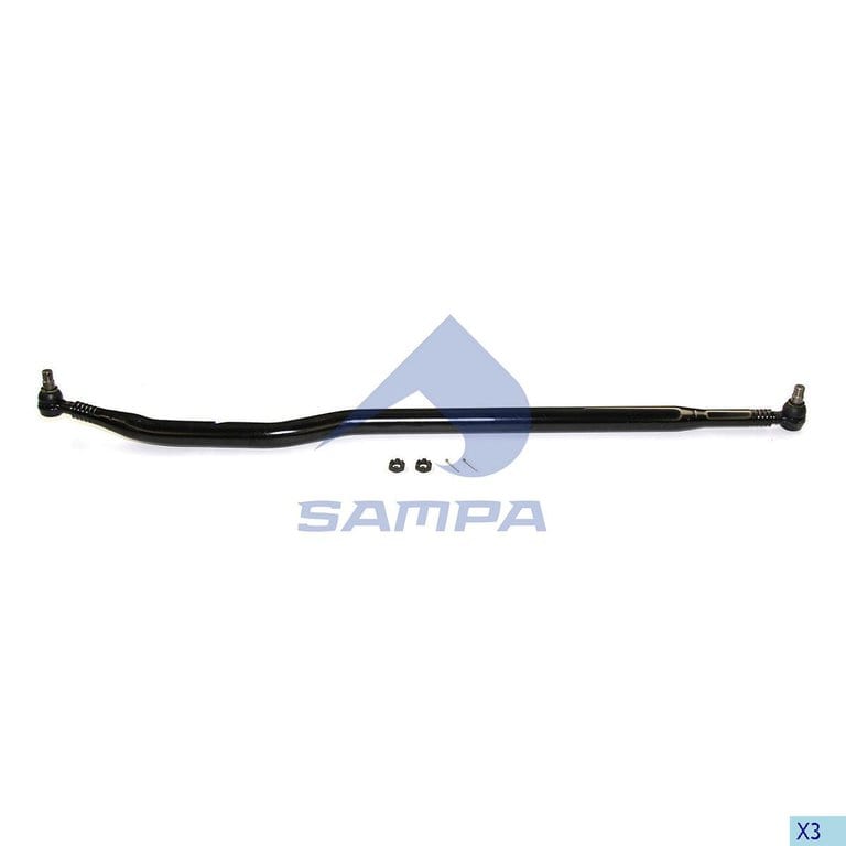 Тяга рулевая MAN продольная L=1800мм SAMPA