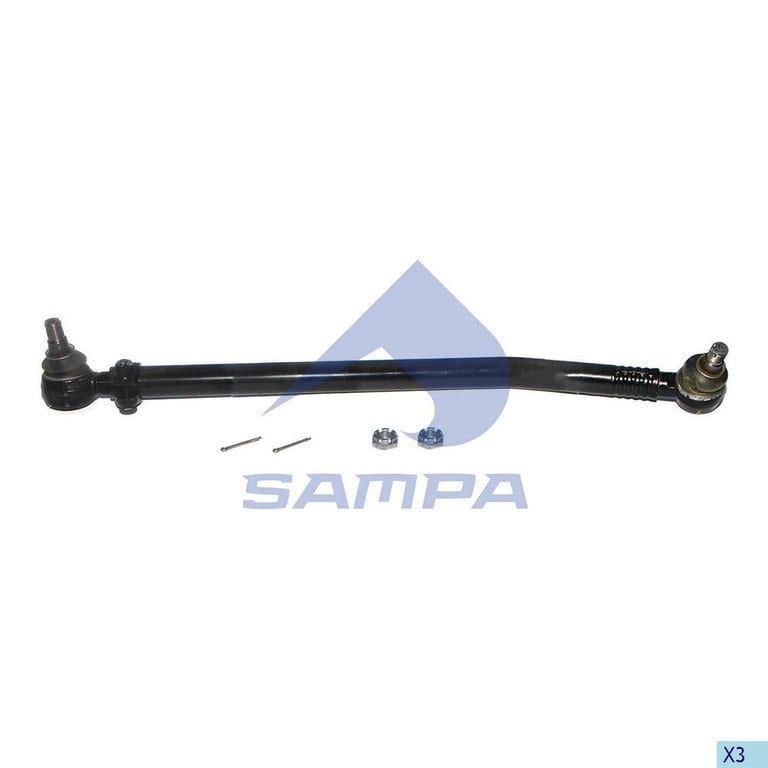 Тяга рулевая MERCEDES продольная L=780мм SAMPA