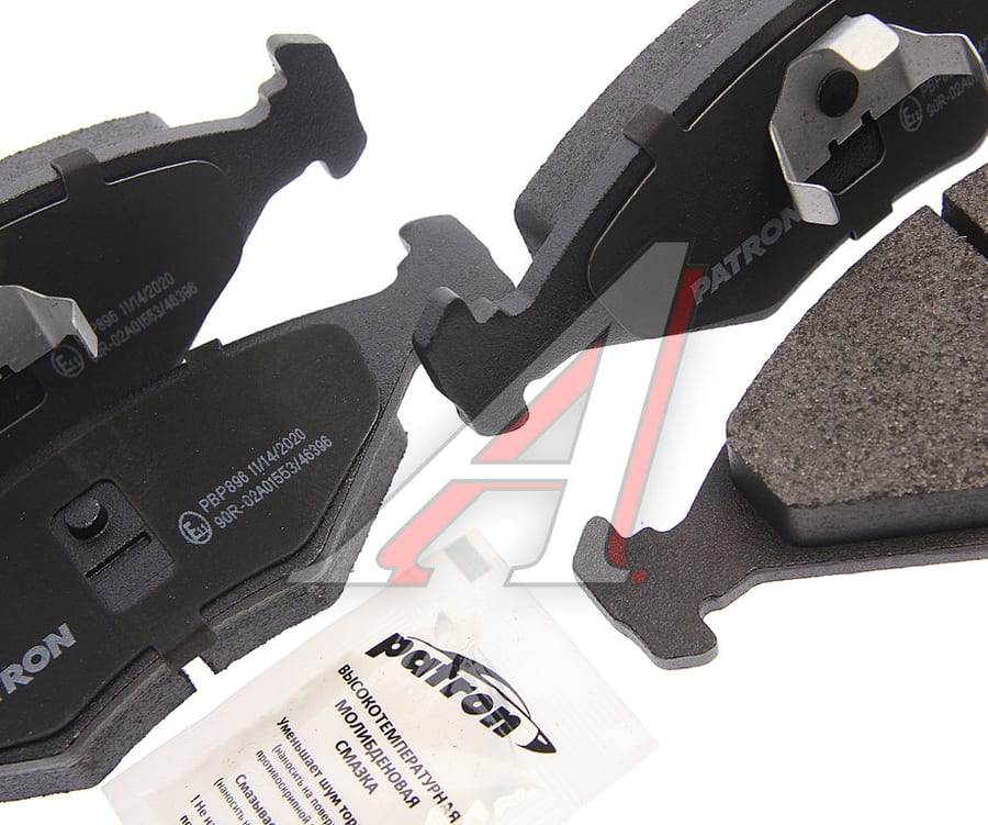 Колодки тормозные FIAT Fiorino (88-) передние (4шт.) PATRON