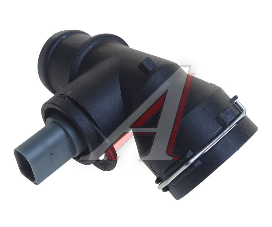 Фланец водяного охлаждения VW Golf 5, 6, Jetta, Passat B6 AUDI A3 SKODA Octavia (05-) METACO