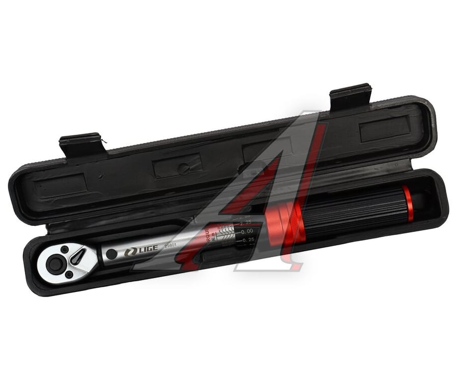 Ключ динамометрический 1/4" 5-25Нм 240мм LIGE