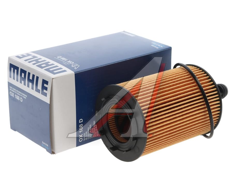 Фильтр масляный VW T5 (03-), Passat (05-), Touran, Tiguan AUDI A3, A4, A6 SKODA Octavia (TDI) MAHLE