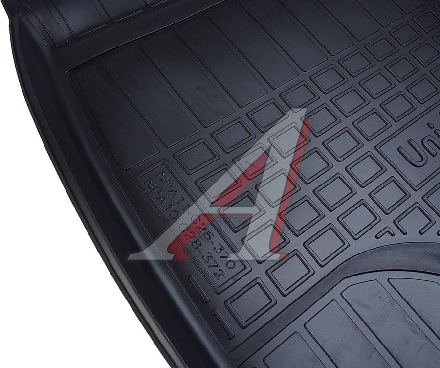 Коврик салона HAVAL H6 III 4WD (21-) 3D полиуретан черный (4 предм.) NORPLAST