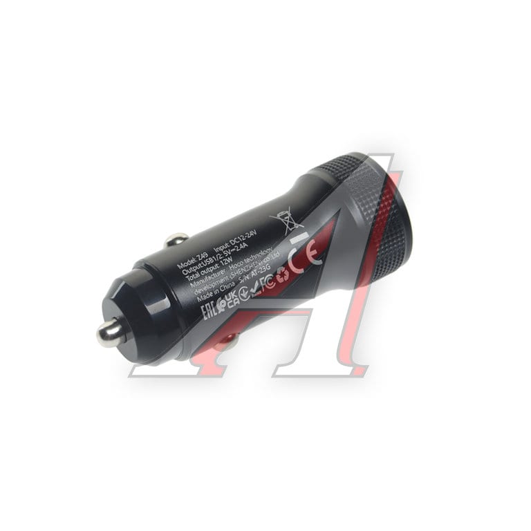 Устройство зарядное в прикуриватель 2USB 12-24V HOCO
