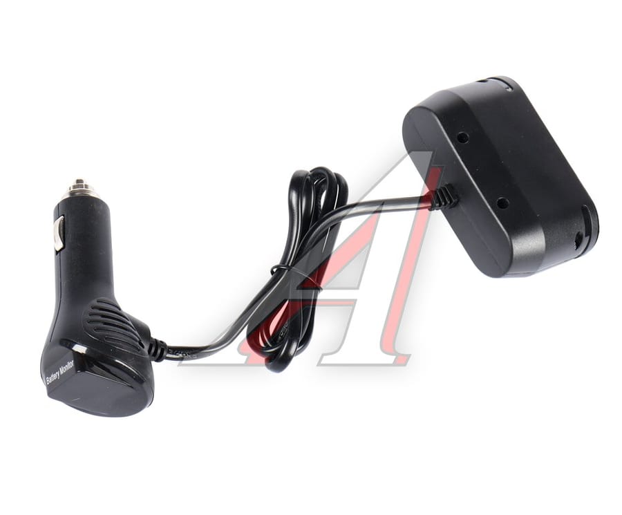 Разветвитель прикуривателя 2-х гнездовой 12-24V 2USB OLESSON